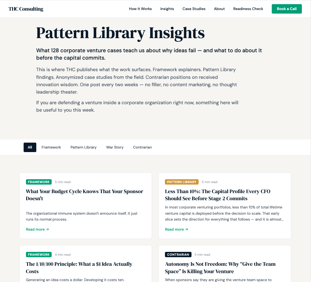SprintVerdict public insights hub